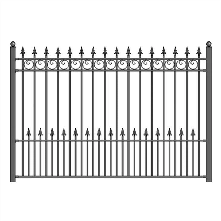 Black Steel Fence Manufacturer
