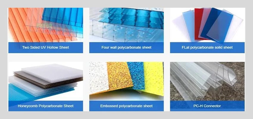 PC sheets specification PC sheets specification